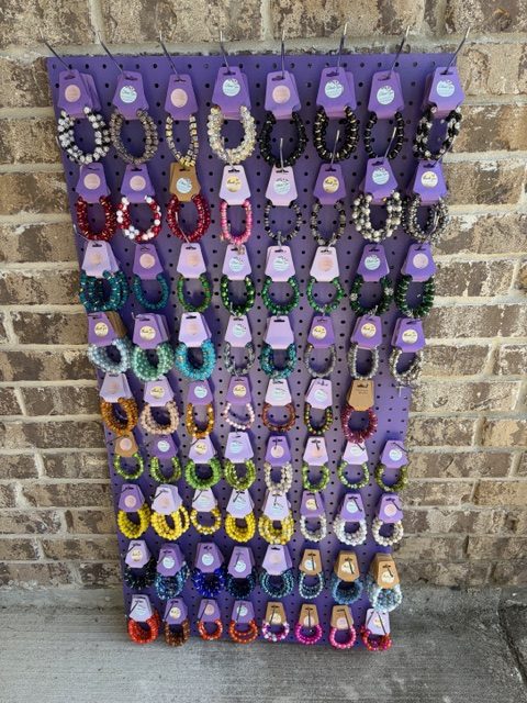 Sarah's bracelet collection